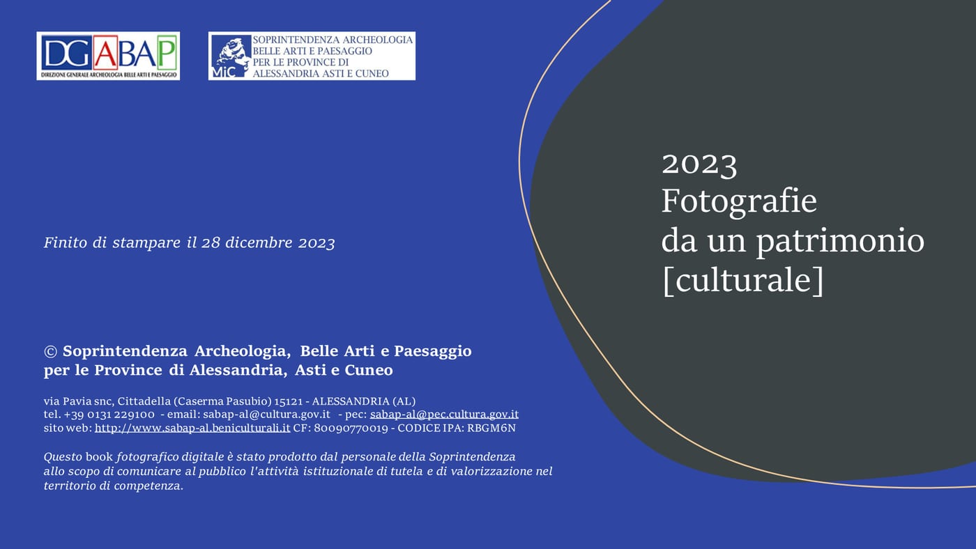Book fotografico SABAP-AL 2023 — pagina 26 di 26