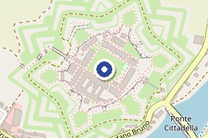 Mappa: Alessandria - Cittadella: Caserma Pasubio